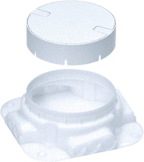 Legrand - VAN GEEL Vloerinstallatiedoos Instortdoos Ip66 Dekselst
