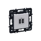 Legrand - Valena Next USB-voeding Val Wcd 2Xusb Type A Wit