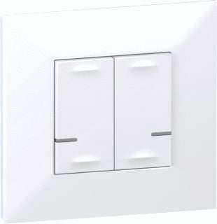 Legrand - Valena Next with Netatmo Radiofrequent zender Vnwn Rf-Bed Verlicht Wit