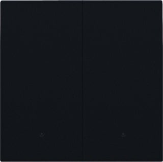 Niko - RF Bed.element / centr.pl. schakelmat. Knop Feedb Zw