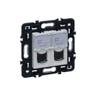Legrand - Valena Next Datacontactdoos twisted pair Datacontactds 2Xrj45 Wit