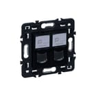 Legrand - Valena Next Datacontactdoos twisted pair Val Wcd 2Xrj45 Utp C6 Zw