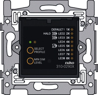 Niko - Dimmer Drukknopdimmer Univers.