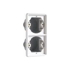 Niko - New Hydro Inbouwdoos wand/plafond Inbwds Kader 2X Vert