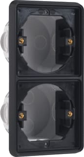 Niko - New Hydro Inbouwdoos wand/plafond Inbwds Kader 2X Vert