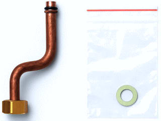 Masterwatt - Toeb./onderd. warmtapwaterbereider Aansluitbuisje Focus V2