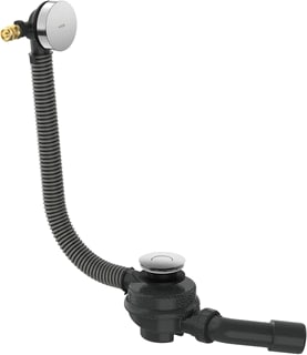 Axor - Flexaplus Badafvoercombinatie flexal comp afv/overl chr