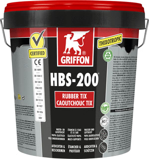 Griffon - Afdichtingsmiddel Hbs200 Rubb Tix Bu 5L1 L1
