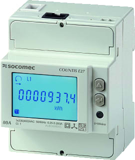 Socomec - COUNTIS Elektriciteitsmeter Coun E28 3F80 Pls Eth Md