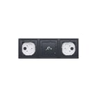 Gira - Systeem 106 Montage-element voor deurstation S106 Opb.Beh 3Mod Antra