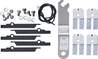 Gira - Accessoires Toebeh./onderdelen voor schakelaars Accset Deurstat Rvs Acc