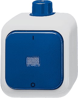 ABB Busch-Jaeger - WDI Installatieschakelaar Schak 2 Pol 2601/2Wdi Opb