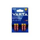 Varta - LONGLIFE MAX POWER Batterij, niet oplaadbaar Aaa Br4