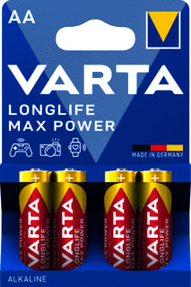 Varta - LONGLIFE MAX POWER Batterij, niet oplaadbaar Aa Br4