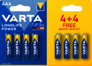 Varta - Longlife Power Batterij, niet oplaadbaar Aaa Br8