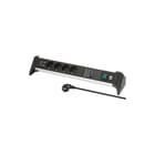 Brennenstuhl - Alu-Office-Line Contactdooscombinatie 1391020410