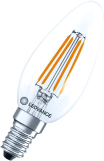 Ledvance - LED-lamp Class B P 3.4W 827 Cl E14