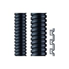 Flexa steinheimer - Metalen kabelbeschermslang SPR-PVC 4X7 ZWART