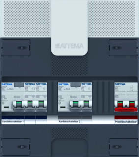 Attema - Click-mate NXT Groepenkast, geassembleerd cm-nxt s-22/21-h2 bc