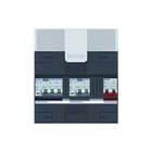 Attema - Click-mate NXT Groepenkast, geassembleerd cm-nxt s-22/21-h2 bc