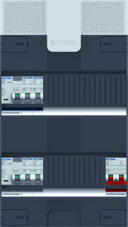 Attema - Click-mate NXT Groepenkast, geassembleerd cm-nxt m-22/22/00-h2 bc