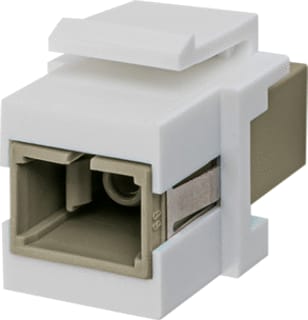 Jung - Glasvezel koppeling glasv keyst mod beige