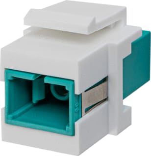 Jung - Glasvezel koppeling glasv keyst mod aqua