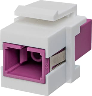 Jung - Glasvezel koppeling glasv keyst mod violet