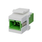 Jung - Glasvezel koppeling glasv keyst mod groen