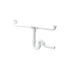 Viega - Gootsteenafvoeren 7928520 Dubbele sifon Afvoercomb 6/4 79285.20