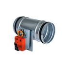 Interland Techniek - Regelklep rond luchtkanaal klep rkkm 450 mm .01