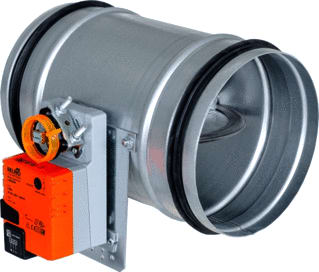 Inatherm - Regelklep rond luchtkanaal inla rkktm 250 mm .55