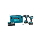 Makita - Gereedschapset (elektrisch/accu) Combiset 18V Dlx2180Tj