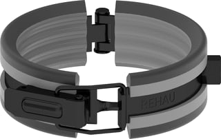 REHAU - Tweedelige beugel rond Rauclamp Sld Dn 110