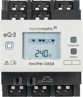 Homematic IP - Wired Schakelactor bussysteem Drs8 Schakactuator 8Voud