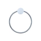 Geesa - Opal Chrome Handdoekhouder Opal Handdoekring Chroom