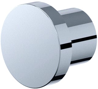 Geesa - Opal Chrome Handdoekhaak Opal Haak Klein Chroom