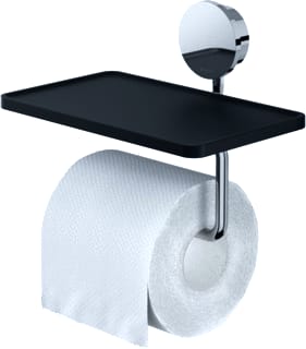 Geesa - Opal Chrome Closetrolhouder Opal Closetrolhdr M/Pl Ch