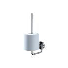 Geesa - Opal Brushed stainless steel Reserveclosetrolhouder Opal Reserverolhouder Rvs