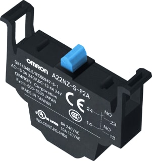 Omron - SWITCHES INDUSTRIAL A22 Hulpcontactblok hulpcblok a2275003e