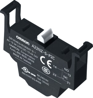 Omron - SWITCHES INDUSTRIAL A22 Hulpcontactblok Hulpcblok A2275005A
