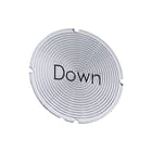 Siemens - Tekstschild vr drukknop/signaallamp lab 3su1900-0ab71-0dm0