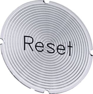 Siemens - Tekstschild vr drukknop/signaallamp Lab 3Su1900-0Ab71-0Du0