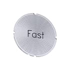 Siemens - Tekstschild vr drukknop/signaallamp lab 3su1900-0ab71-0ee0
