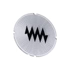 Siemens - Tekstschild vr drukknop/signaallamp lab 3su1900-0ab71-0qw0
