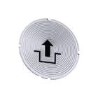 Siemens - Tekstschild vr drukknop/signaallamp lab 3su1900-0ab71-0rl0