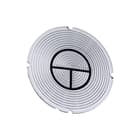 Siemens - Tekstschild vr drukknop/signaallamp lab 3su1900-0ab71-0rn0