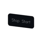 Siemens - Tekstschild vr drukknop/signaallamp Lab 3Su1900-0Ab71-0Am0