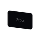 Siemens - Tekstschild vr drukknop/signaallamp labeling plate snap-on