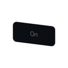 Siemens - Tekstschild vr drukknop/signaallamp Lab Plate Self-Adhesive